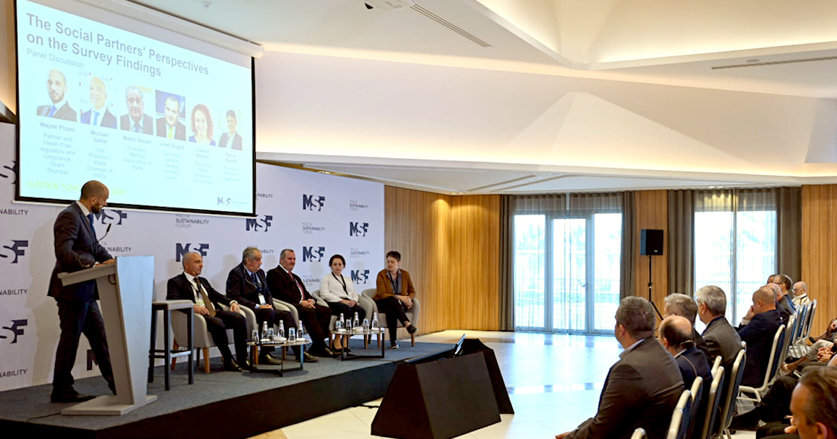 The need to bridge the pension gap covered during the latest Malta Sustainability Forum Conference