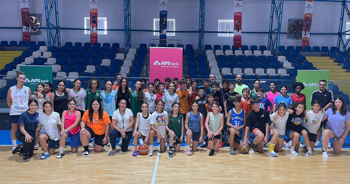 APS Bank supports Malta Basketball Camp