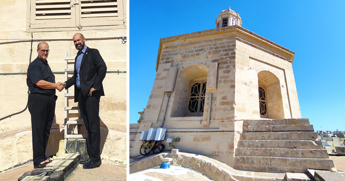 APS Bank supports restoration of Cospicua church dome