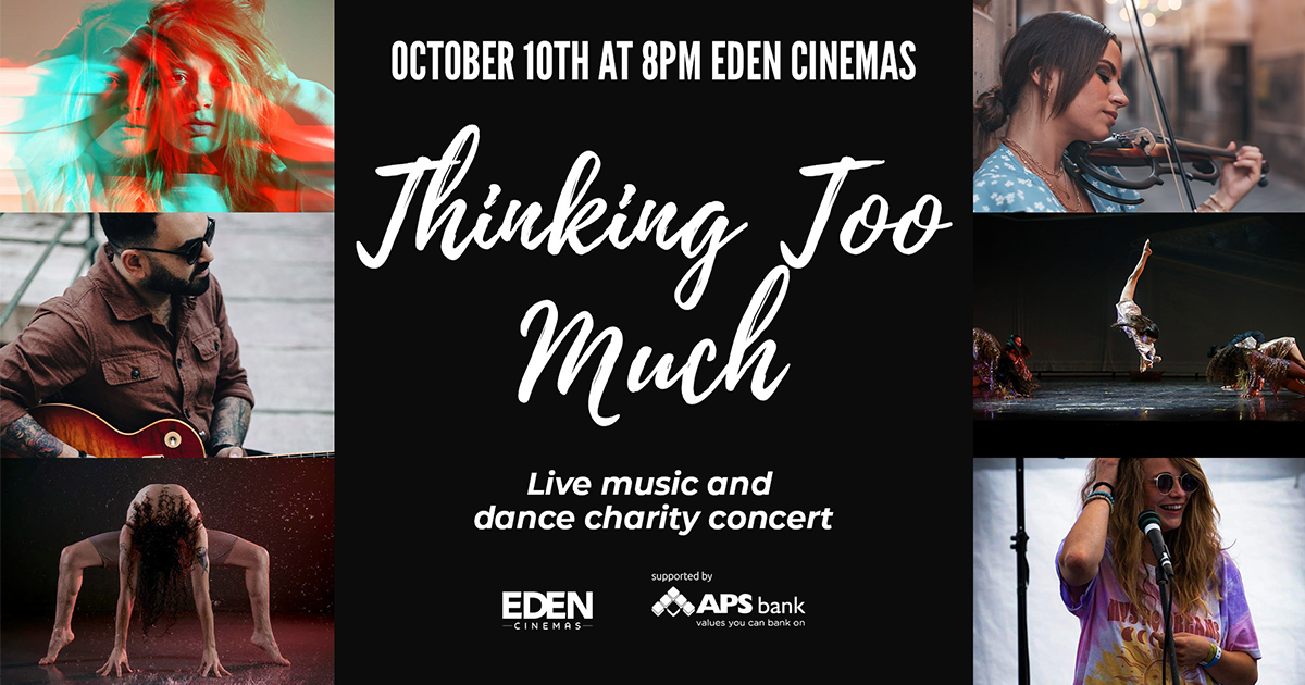 ‘Thinking Too Much’ concert and World Mental Health Day supported by APS Bank