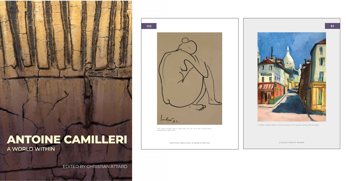 ‘The Art of Antoine Camilleri’ publication supported by APS Bank