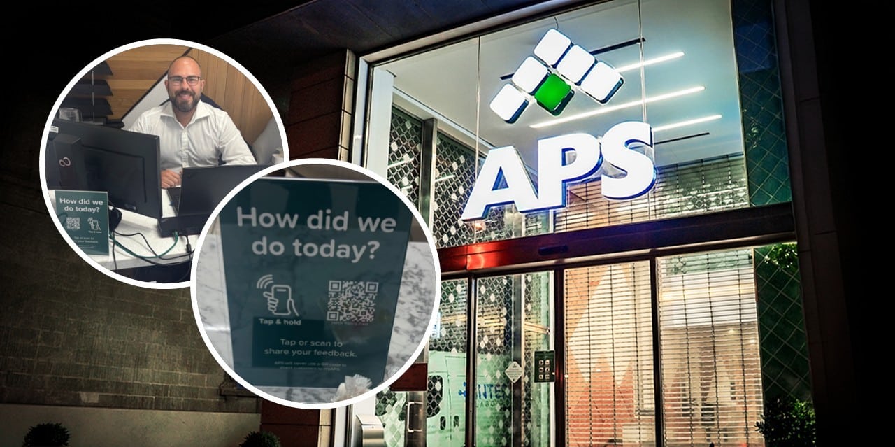 Real time customer feedback driving improvements across APS branches